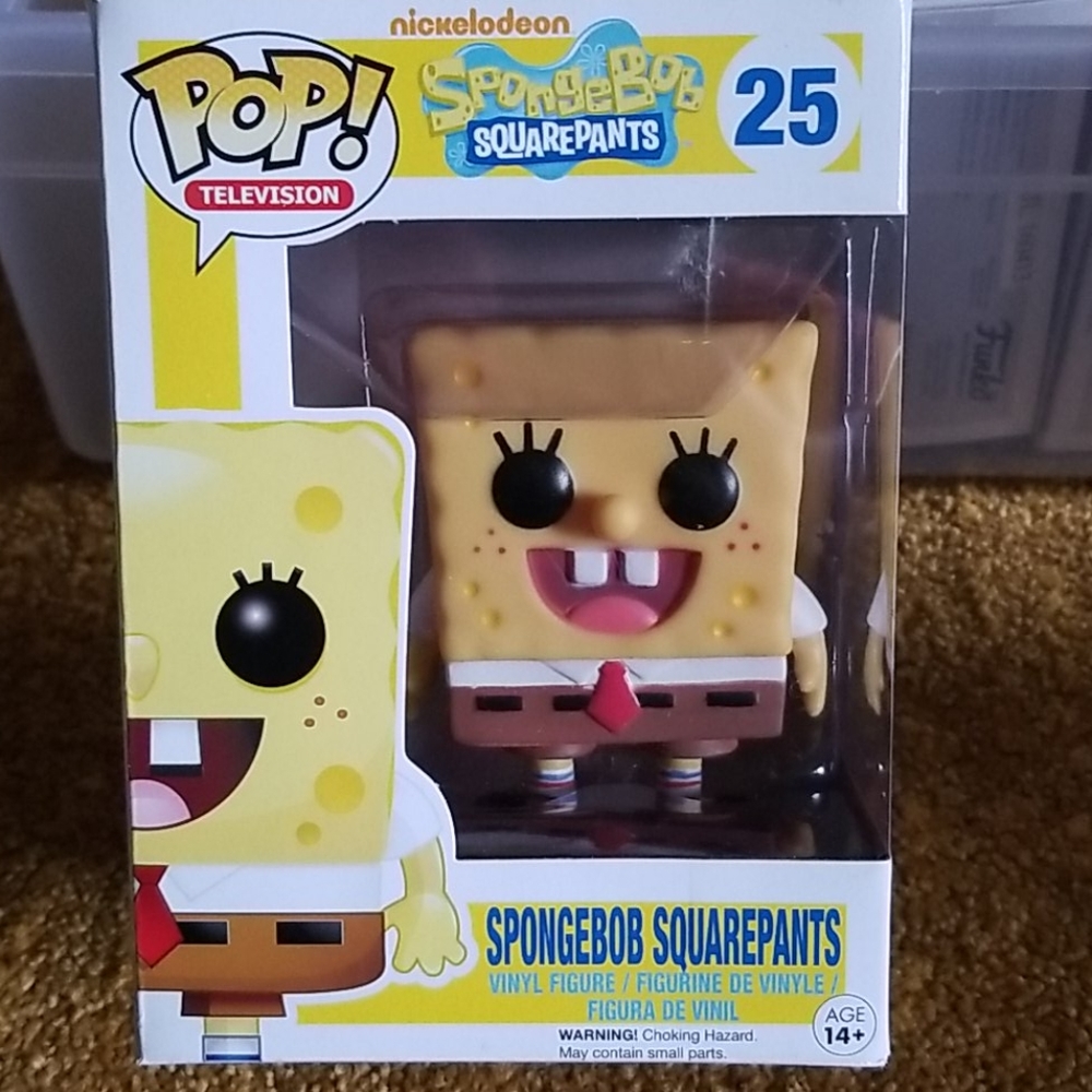 POP! FUNKO #25 SPONGEBOB SQUAREPANTS